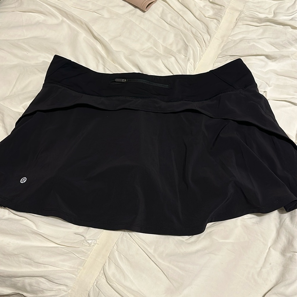 lululemon athletica Black Athletic Skirt